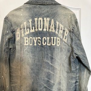 Denim jacket.